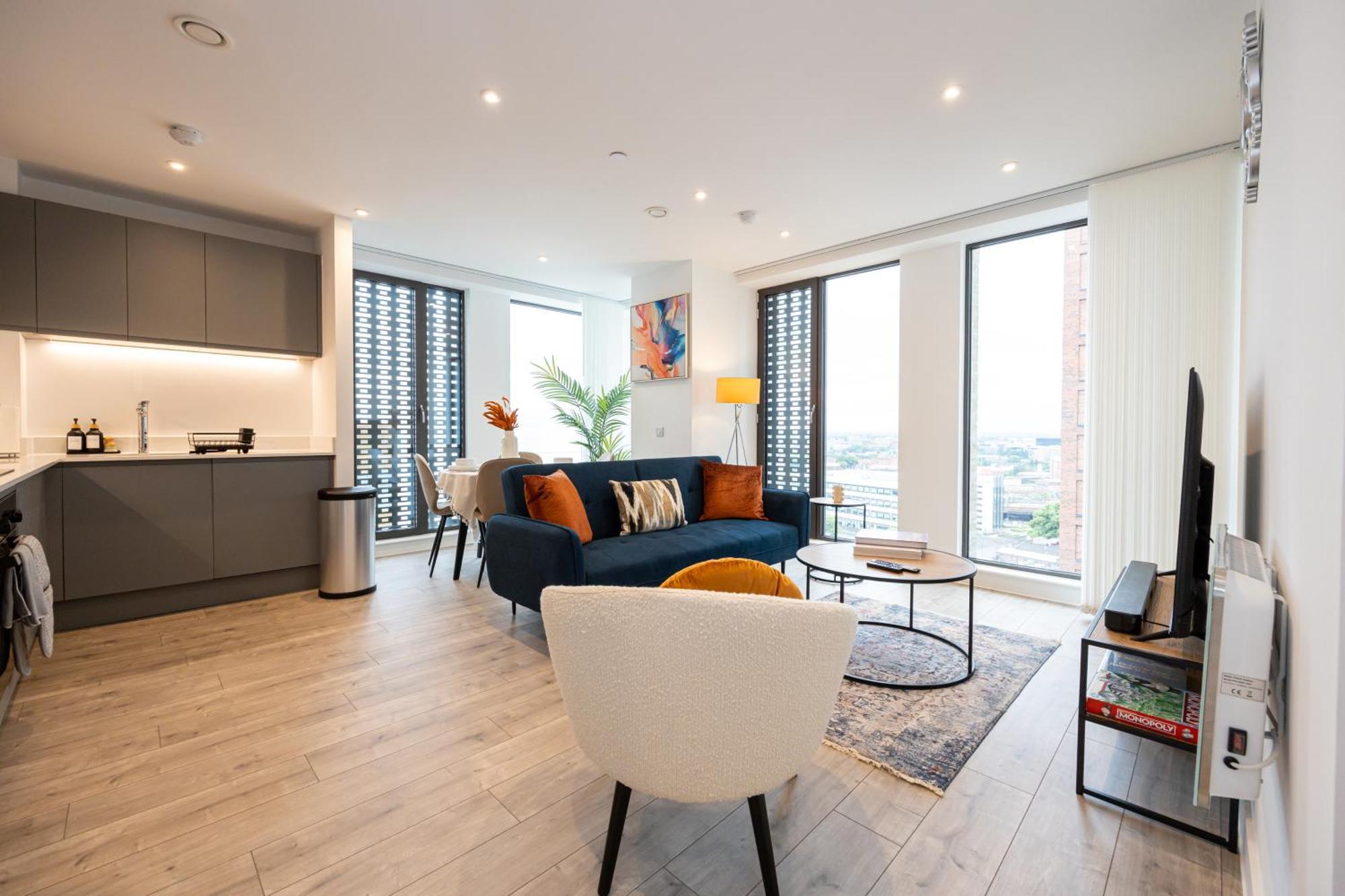Pet Friendly 2Br Near Station By Asquare Letting Leilighet Manchester Eksteriør bilde