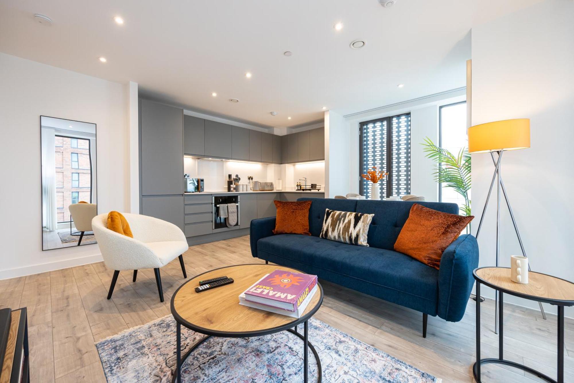 Pet Friendly 2Br Near Station By Asquare Letting Leilighet Manchester Eksteriør bilde