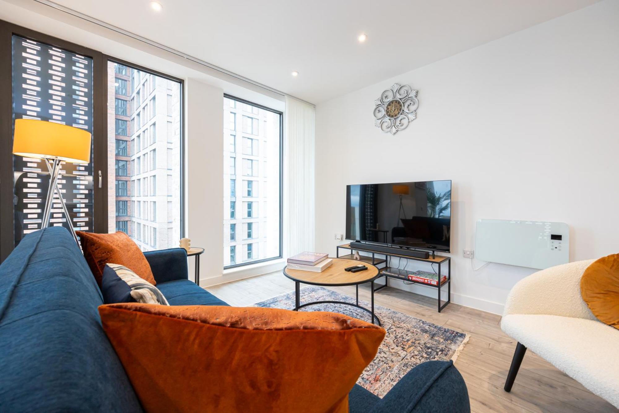 Pet Friendly 2Br Near Station By Asquare Letting Leilighet Manchester Eksteriør bilde