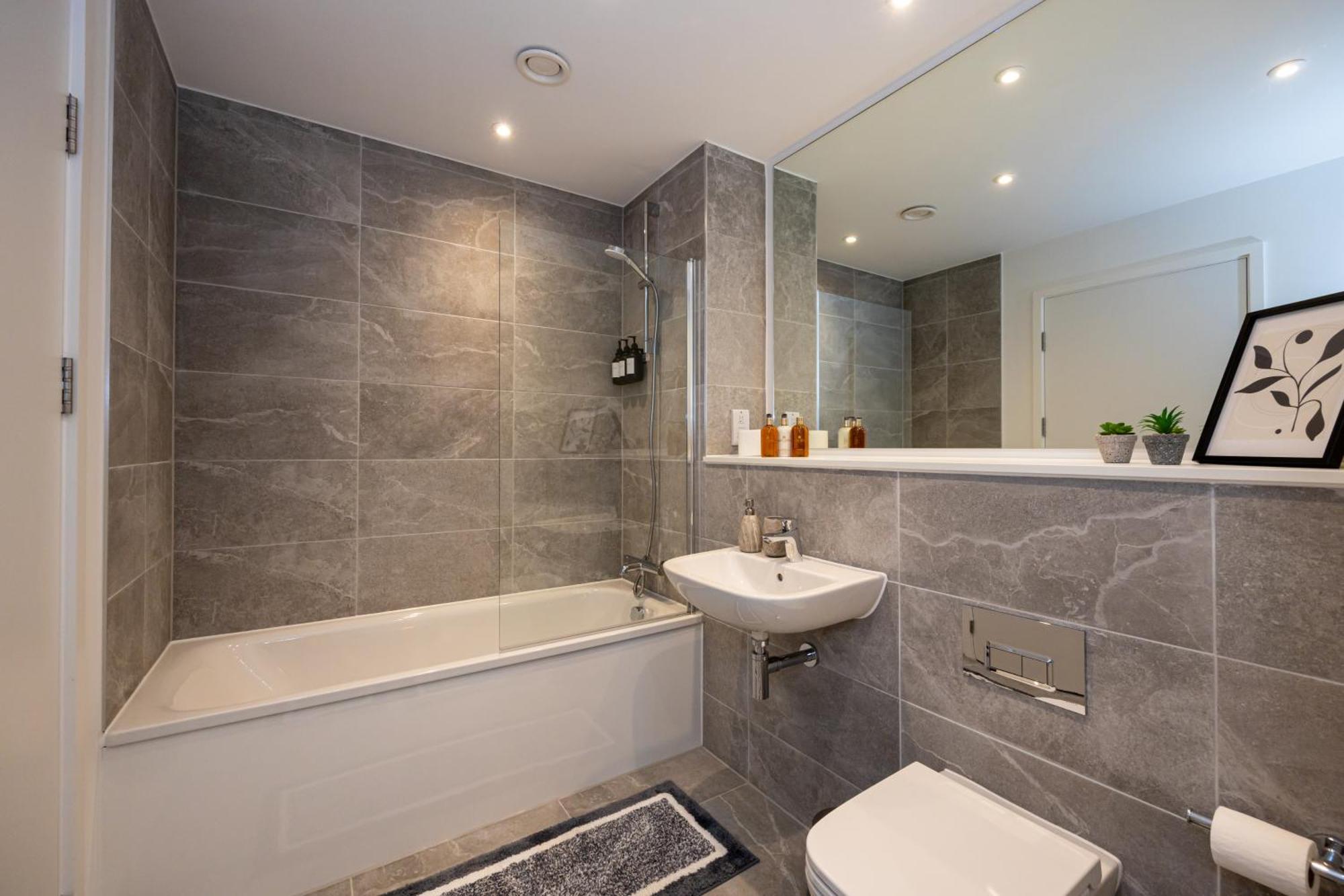 Pet Friendly 2Br Near Station By Asquare Letting Leilighet Manchester Eksteriør bilde