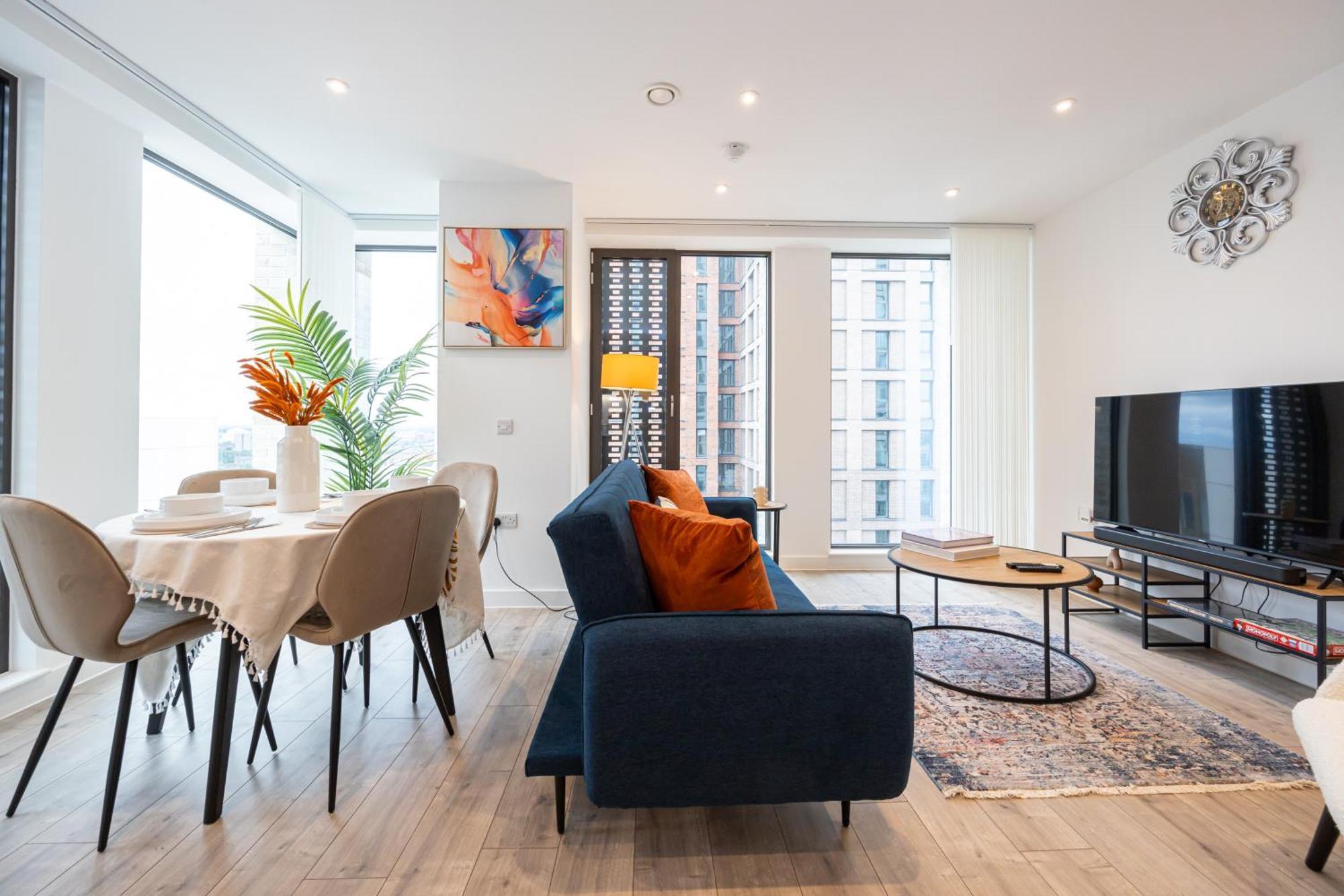 Pet Friendly 2Br Near Station By Asquare Letting Leilighet Manchester Eksteriør bilde